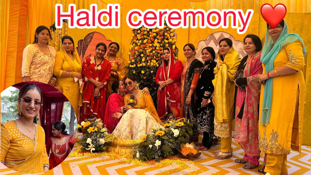 Aditi haldi celebrations❤️#wedding #ritual #haldiceremony#dance#shortsfeed #ytshort #yt#youtubevideo