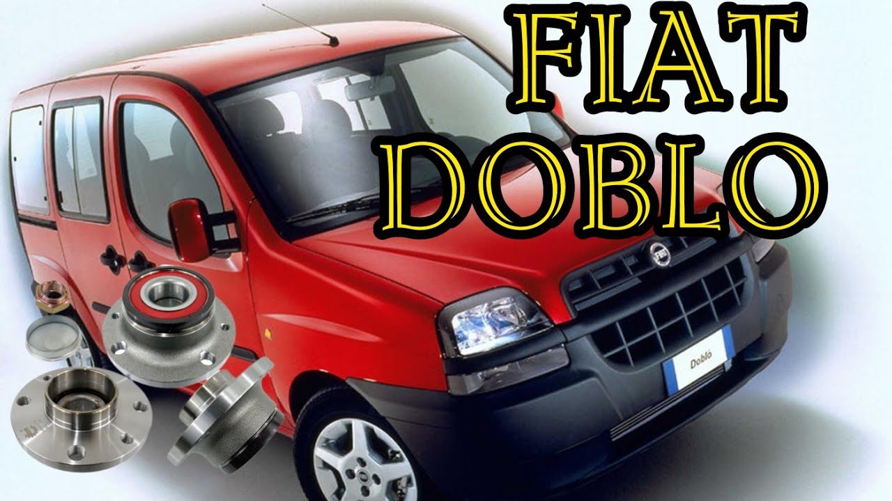 Загудел задний подшипник?Меняй ступицу.Fiat Doblo 1.9JTD
