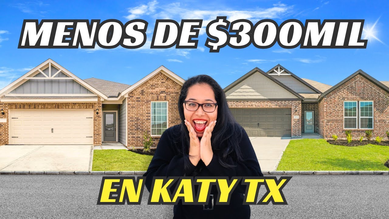 💥 Precios INCREIBLES en Katy Texas: Casas NUEVAS por menos de $300 mil I Houston Texas Sorprende!