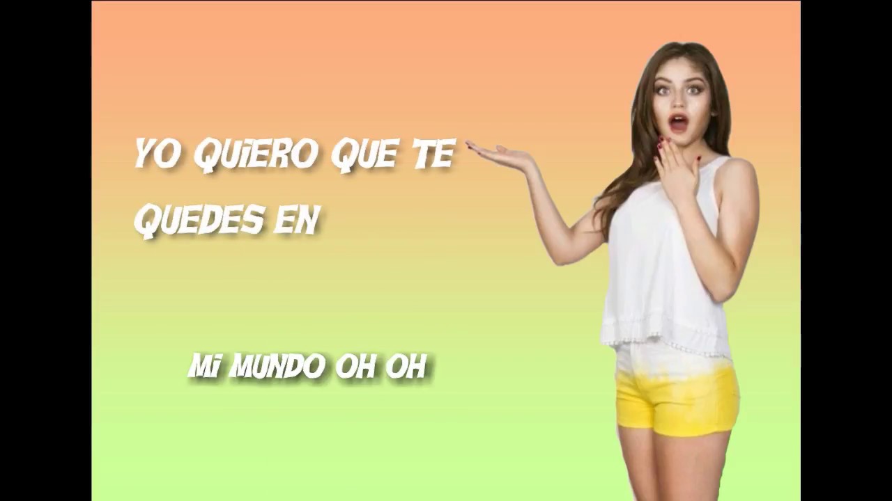 Karol Sevilla  - Te quiero mucho - Cover (Video Letra)