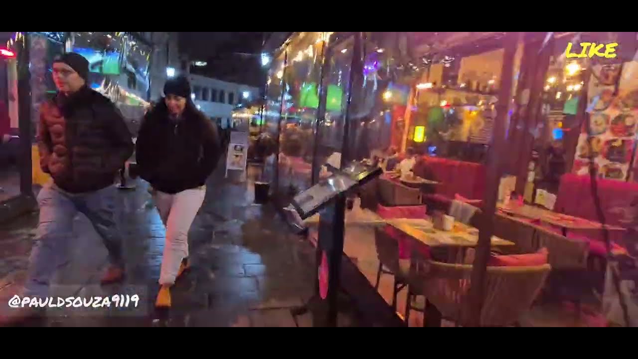 NIGHTLIFE IN OLD TOWN #BUCHAREST# CITY #WALKING TOUR..VLOG 