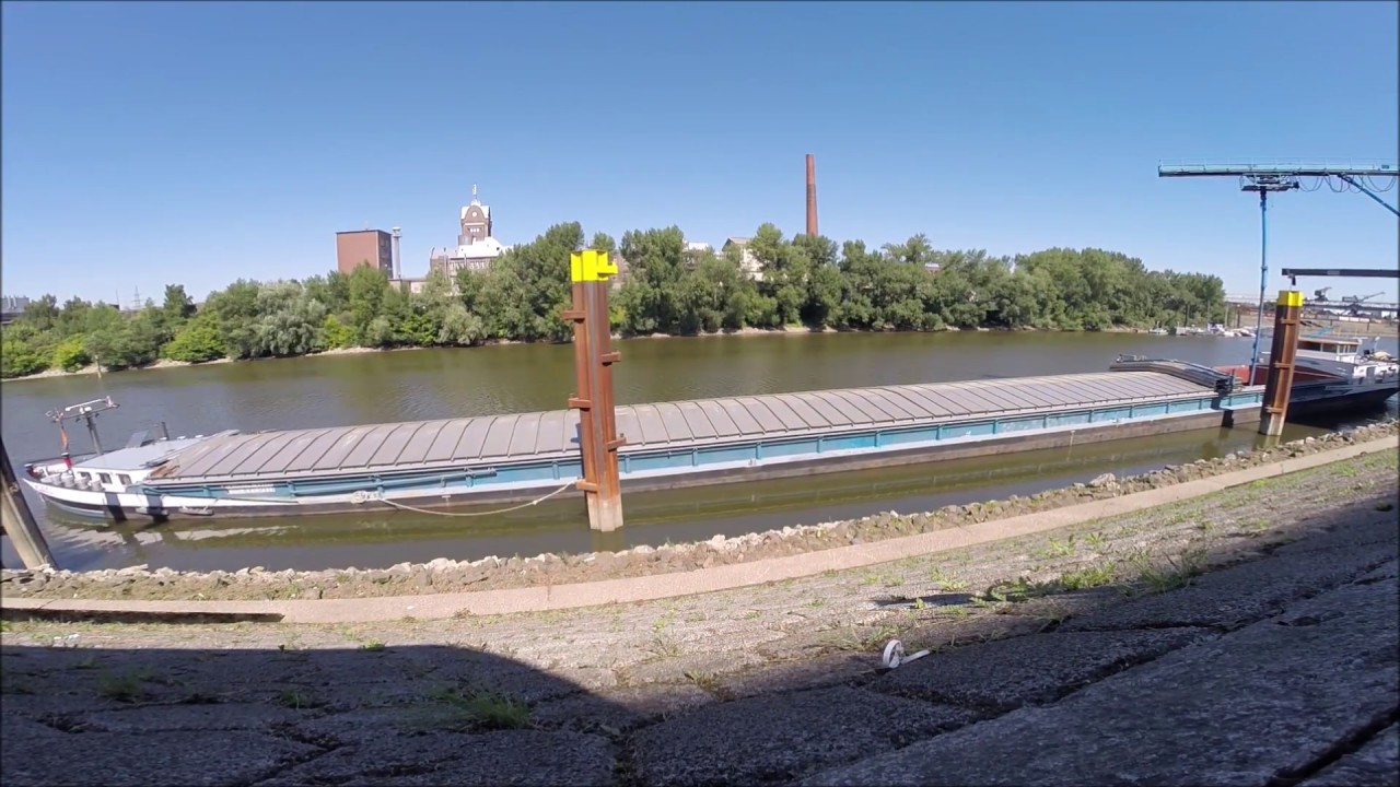 Das Schiff Waterweg wird entladen 120 Tonnen pro Stunde