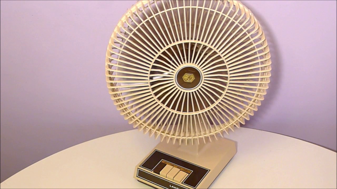 Lakewood 1200A vintage oscillating fan