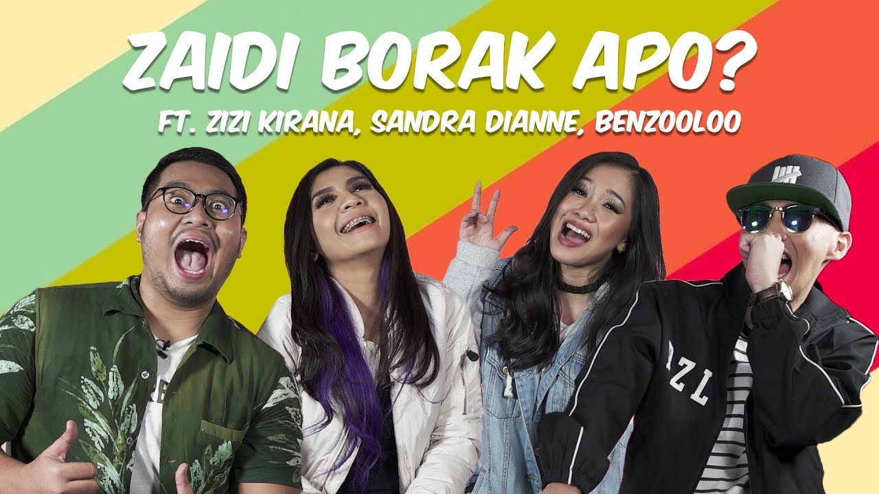 ZAIDI BORAK APO? - Jangan Sebut Challenge ft Zizi Kirana, Sandra & Benzooloo | Episod 9