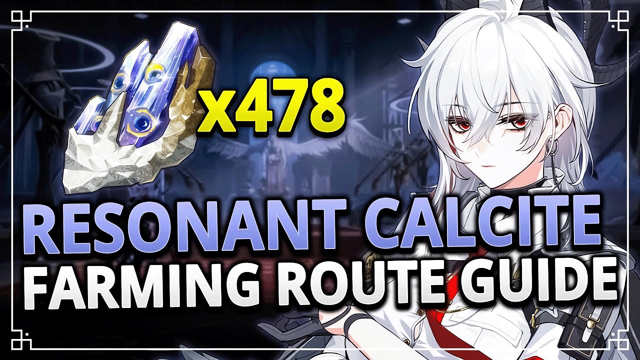 Resonant Calcite 478 Locations FARMING ROUTE GUIDE | Wuthering Waves 2.0