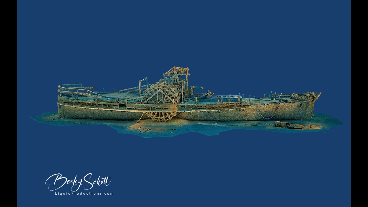 Underwater Shipwreck Photogrammetry on the Sidewheeler Detroit
