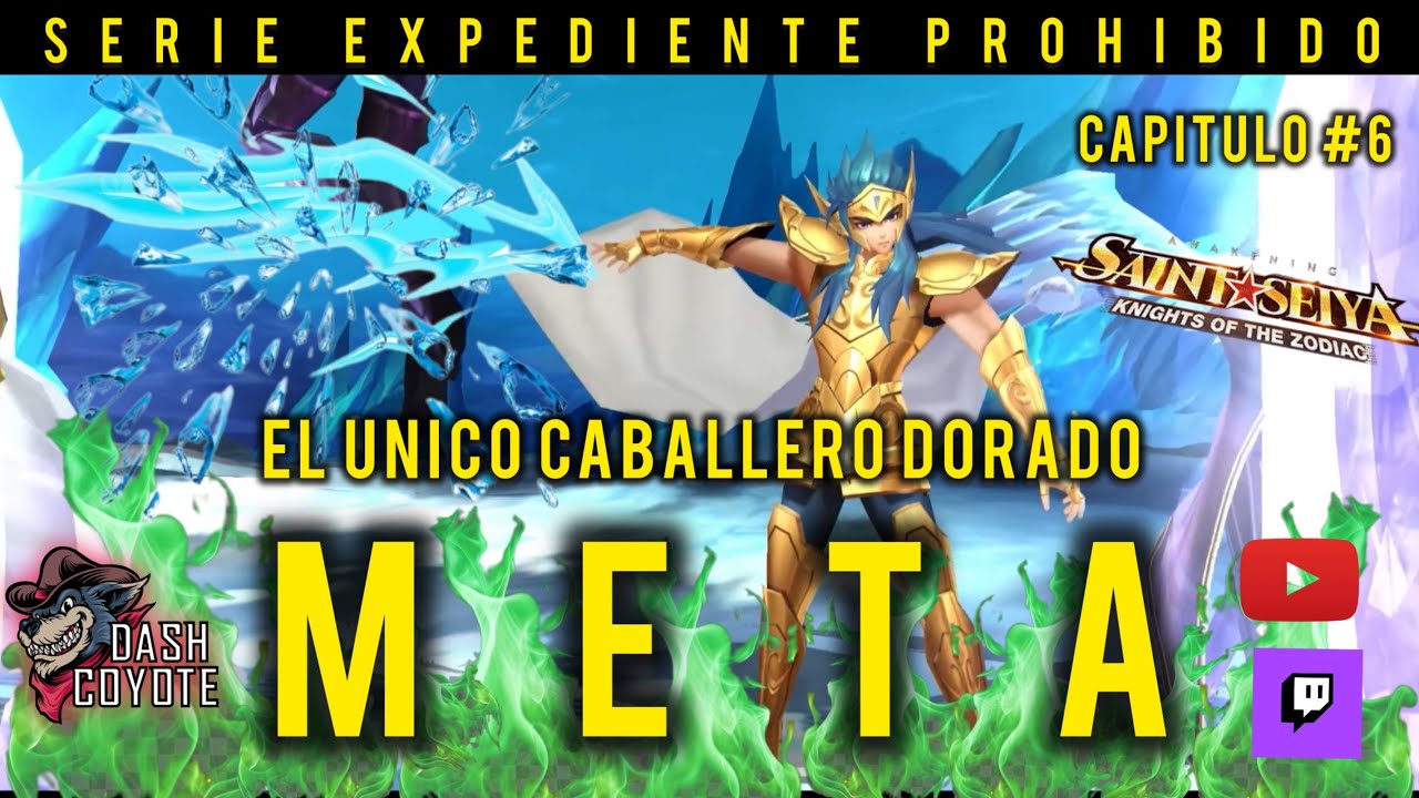 NO SE ESPERAN A CAMUS NORMAL🥶☃️ EL ÚNICO DORADO META! SERIE EXPEDIENTE PROHIBIDO 🚫 #ssakotz 