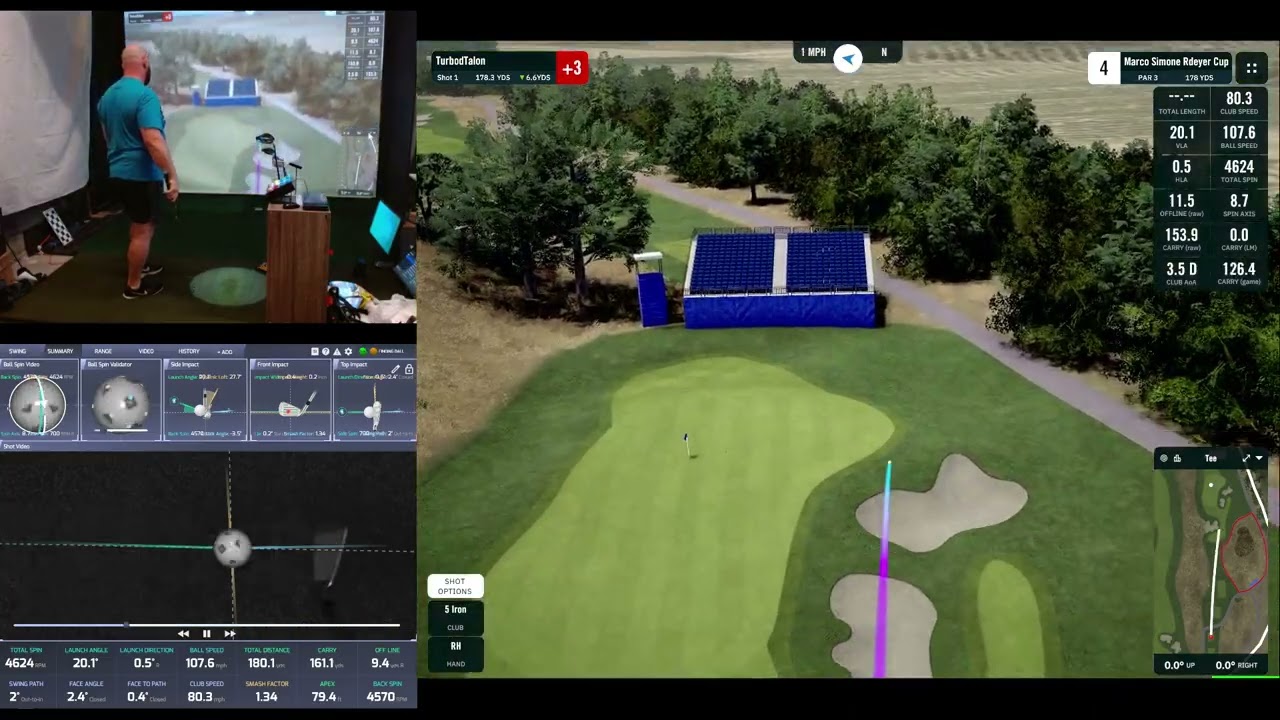 GS Pro Sim Golf JLG Golf League 'Italian Open' @ Marco Simone Rdyer Cup