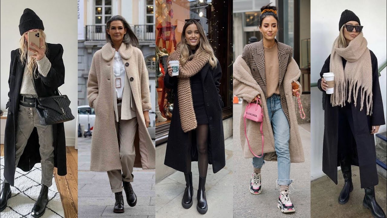 WOMEN winter Outfits Wear Ideas 2024 | Trench Coat Wear Fashion | Winter Outfits