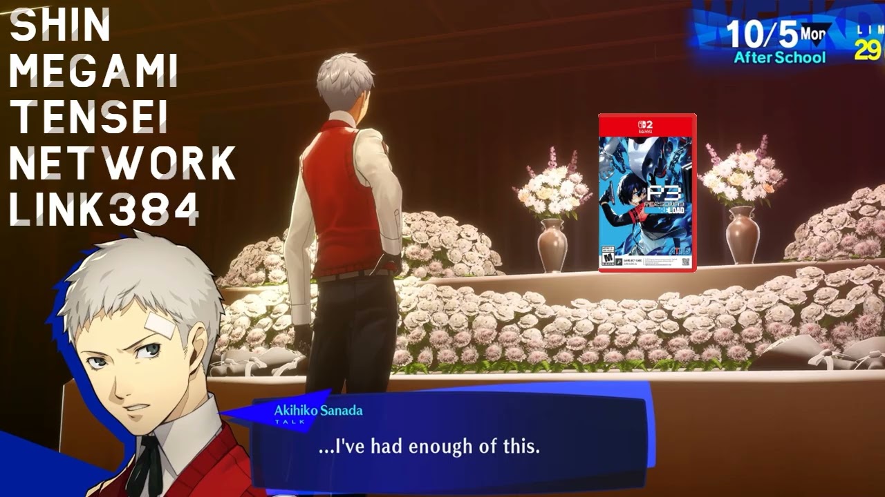 Будет ли перезапуск Persona 3 на Nintendo Switch 2 закрыт по прибытии? — Ссылка SMTN 384