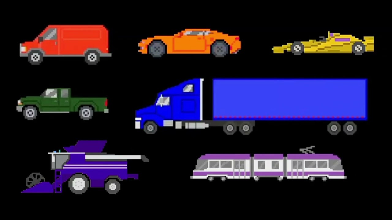 The Best Of Colors Of The Rainbow With Vehicles Exclusive 2