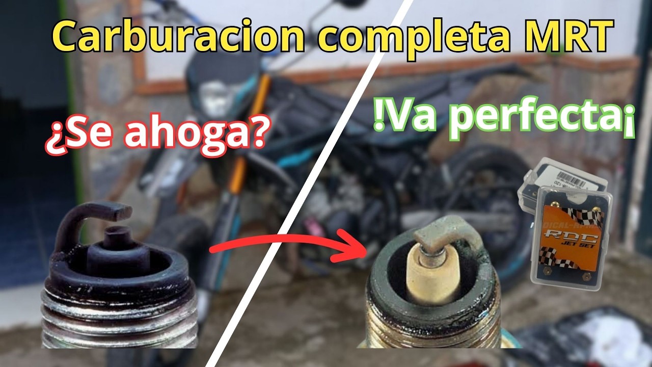 Terminamos la MRT | Cómo CARBURARLA para que vuele.
