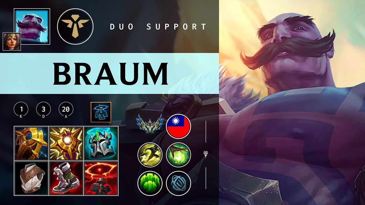 Braum Support vs Sona - TW Challenger Patch 26.04