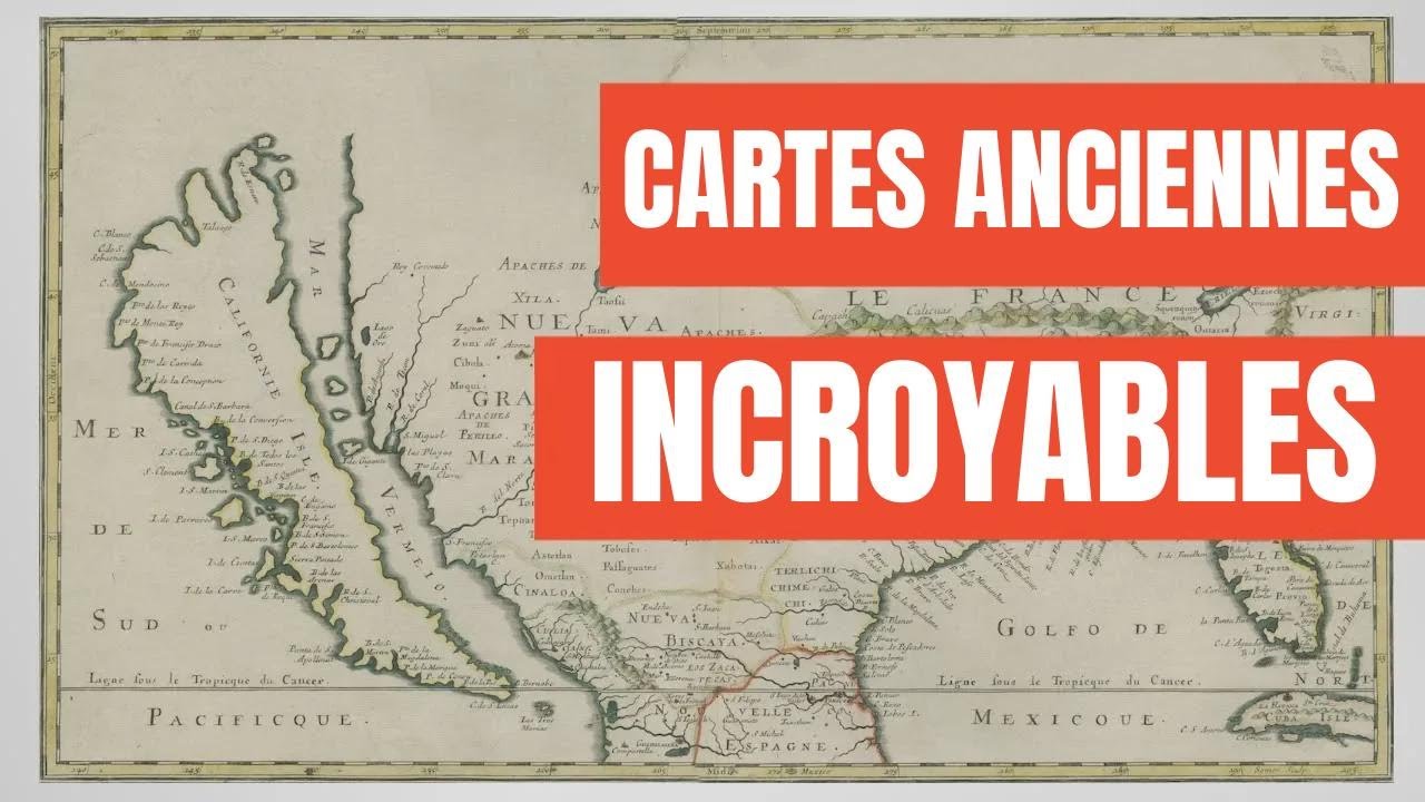 Cartes anciennes fascinantes
