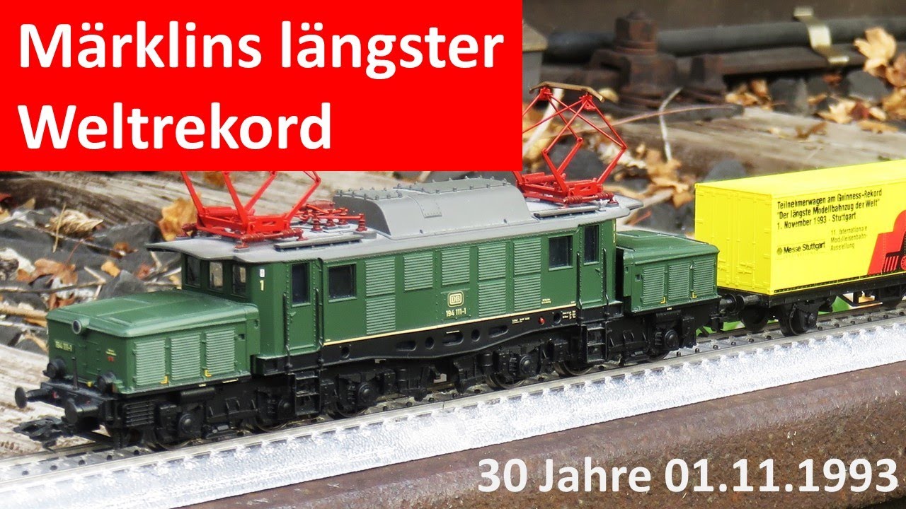 Märklins längster Weltrekord