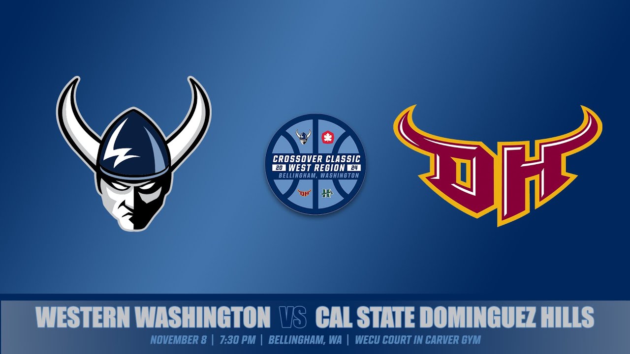 MBB | Western Washington vs. Cal State Dominguez Hills (11/8/24, 7:30 pm)
