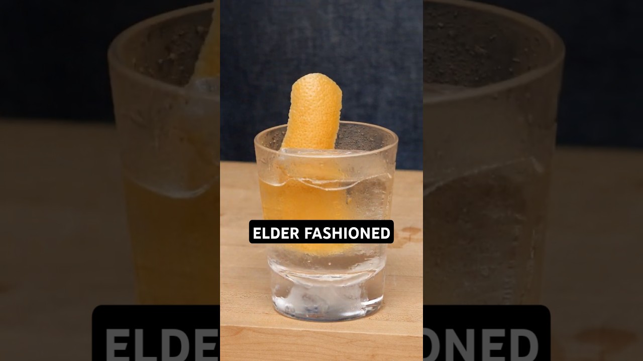 Bartender's Ketchup and Gin? The Elder Fashioned