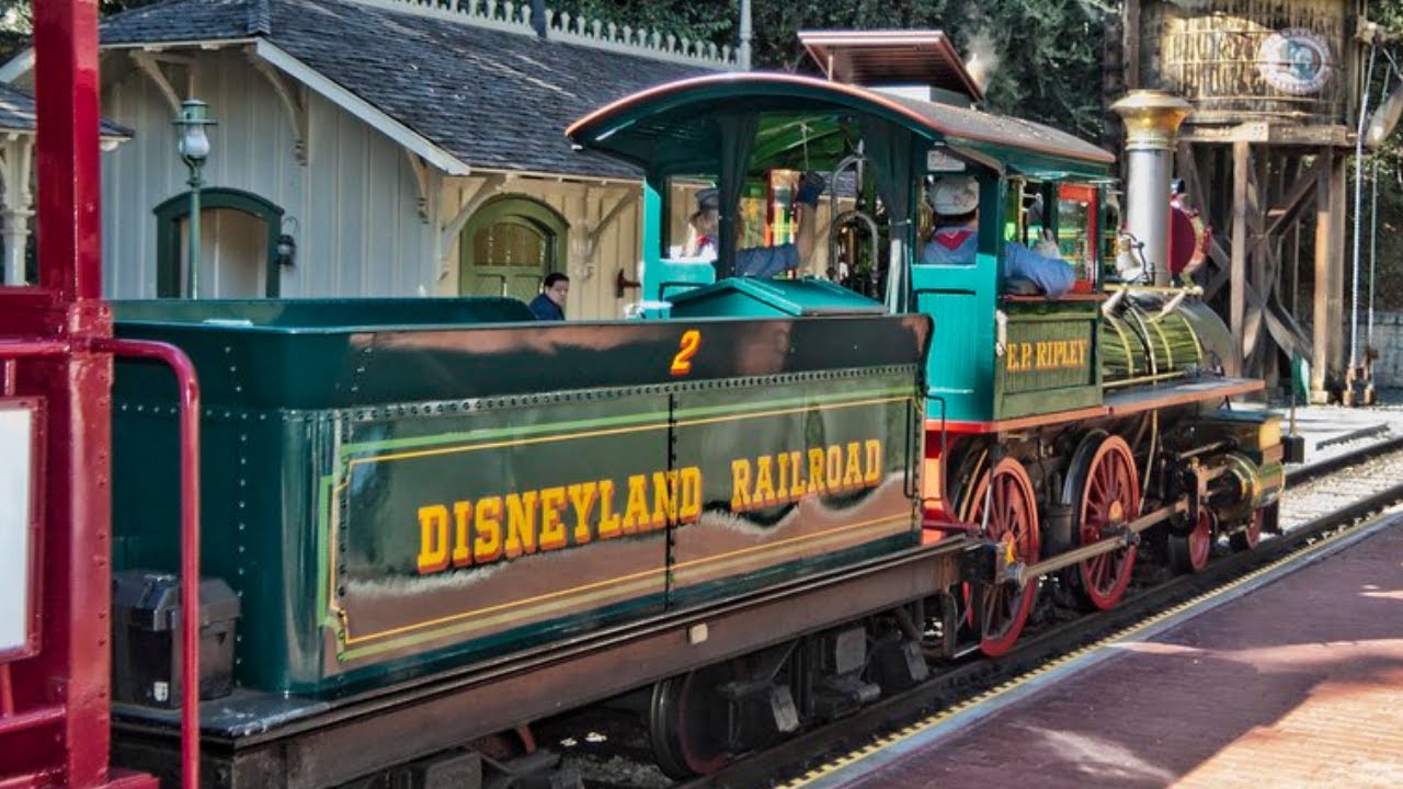Disneyland Railroad 2014 Full Complete Ridethrough POV 1080p