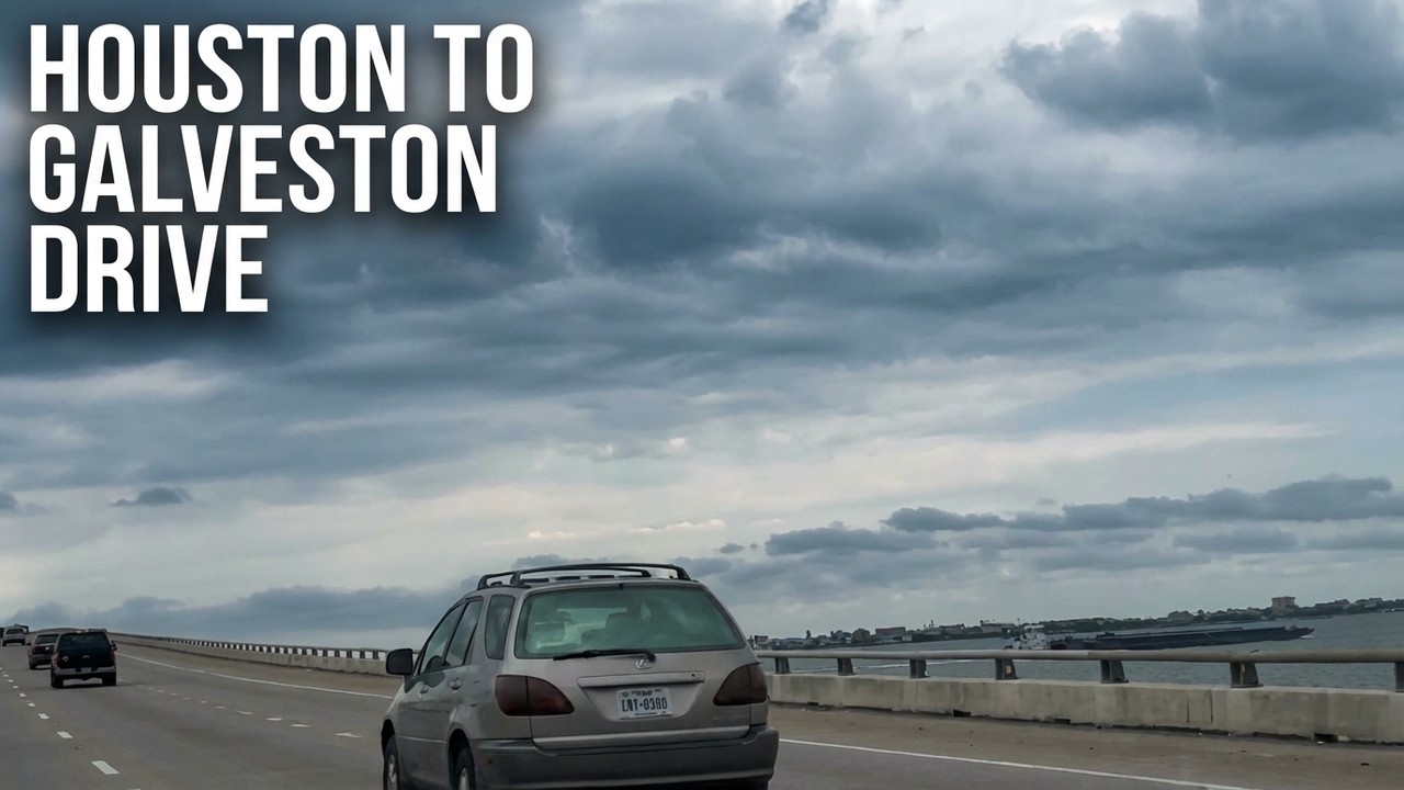 Houston to Galveston Drive | Scenic Drive : Houston to Galveston Road Trip with Stunning Views