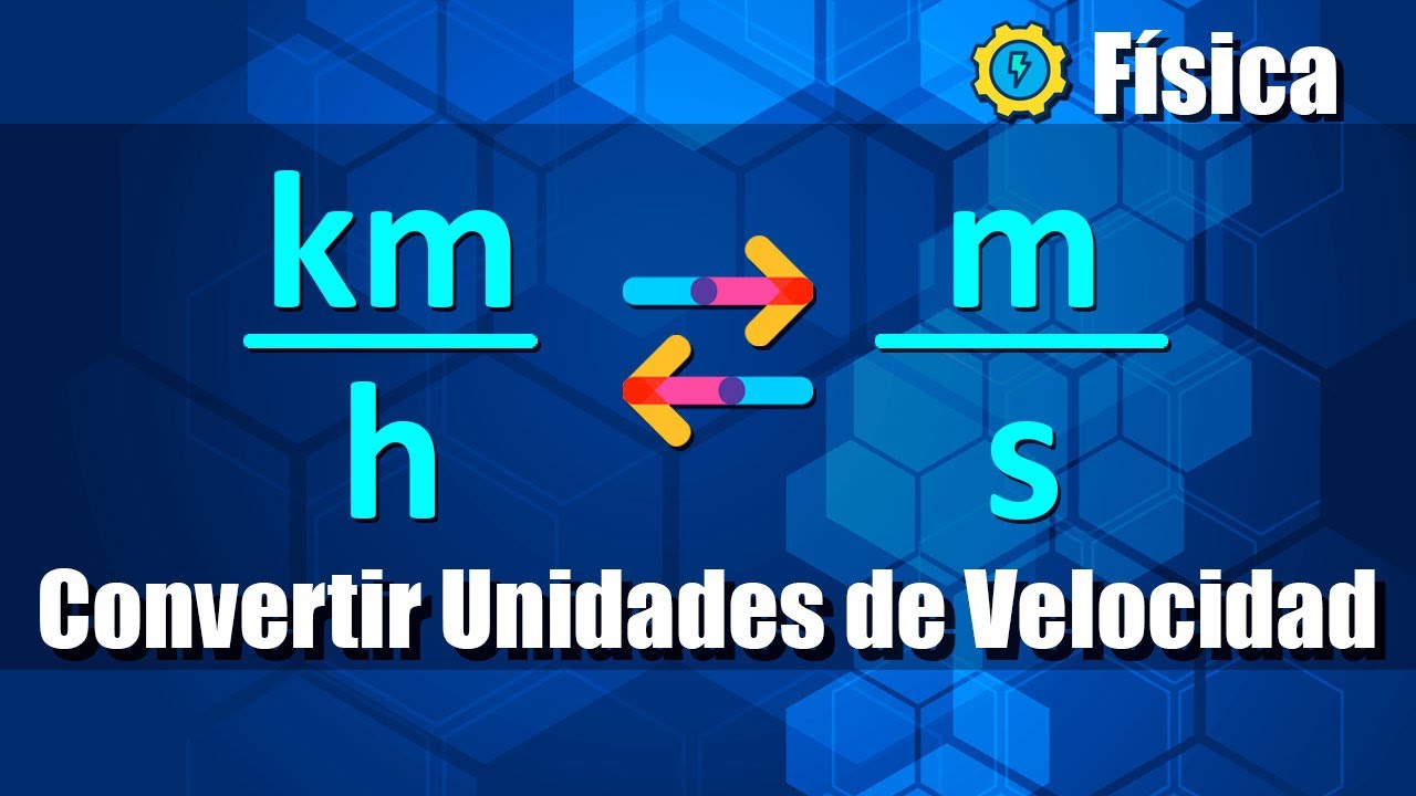 Convertir de km/h a m/s y de m/s a km/h - Ejercicios