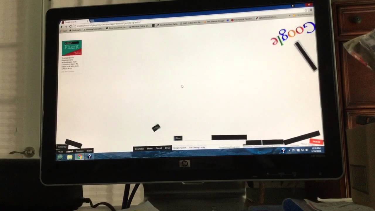 Google gravity and Google orbit