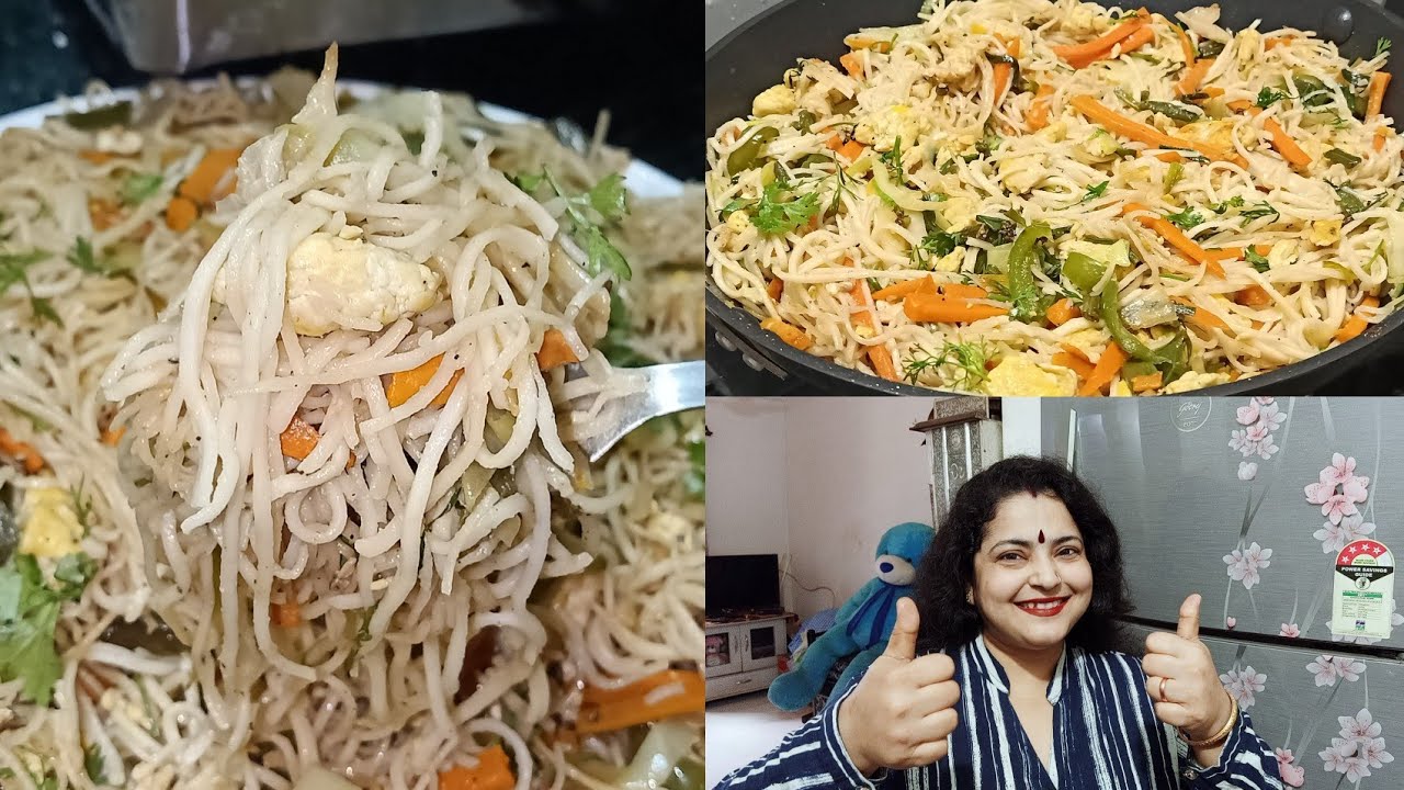 STREET STYLE EGG CHOWMEIN RECIPE | EGG HAKKA NOODLES RECIPE | EASY EGG CHOWMEIN RECIPE