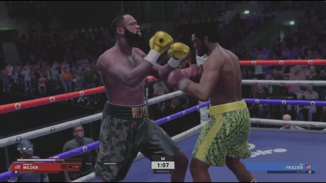 Undisputed Live Heavyweight Match 3 Knockdowns in 1 Round. Bro Rage Quit!