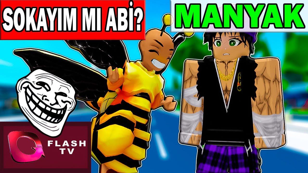 BROOKHAVEN AMA FLASH TV OYUNCULUĞUMLA TROLLEDİM #9😂 (Roblox Brookhaven Rp)
