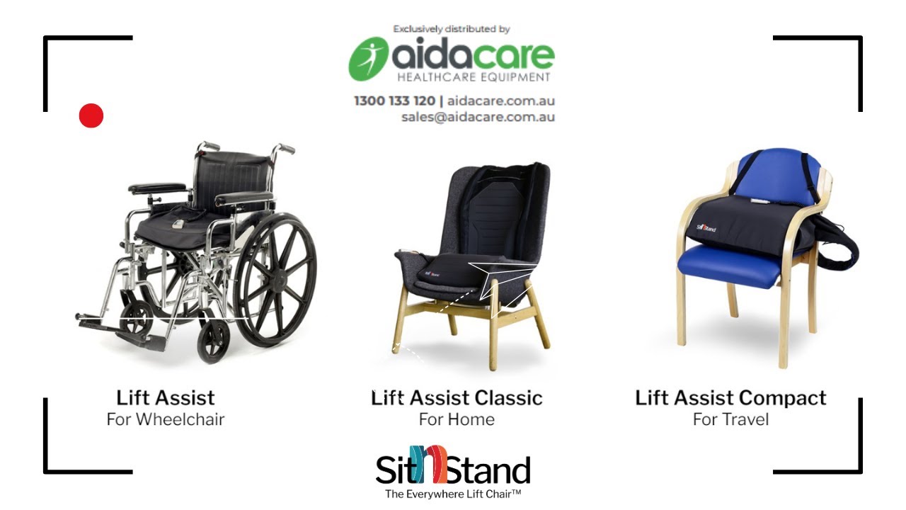 What is SitnStand? A Portable Seat Lift Assist Device | Exclusively Distributed by Aidacare AUS
