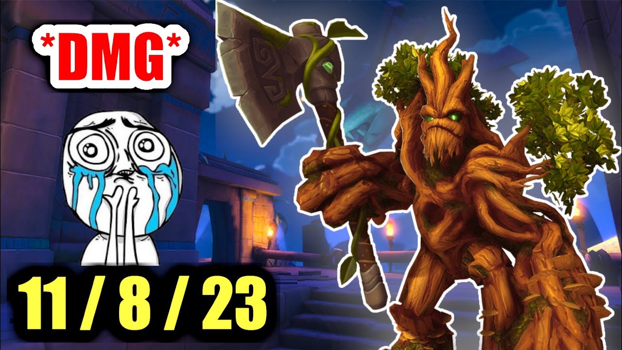 Grover daño ( Aaaaaarbol) Paladins Gameplay 