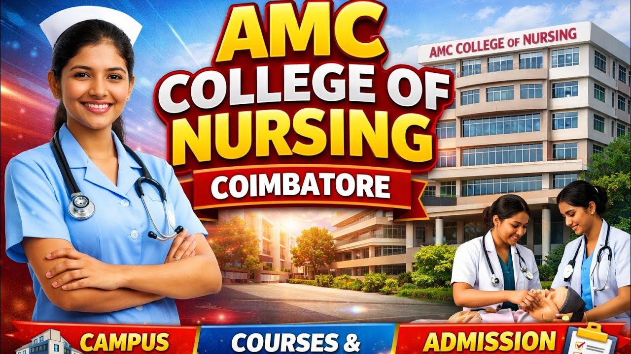 🧑‍🎓🏥AMC College Of Nursing 🧑‍⚕️#coimbatore #topnursingcollege #campustour #feestructure #cutoff