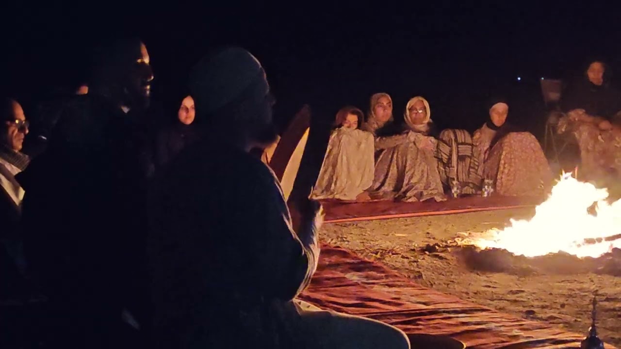 Hijra Walk - Mecca - Madina -  Day 3 - Camp fire 2