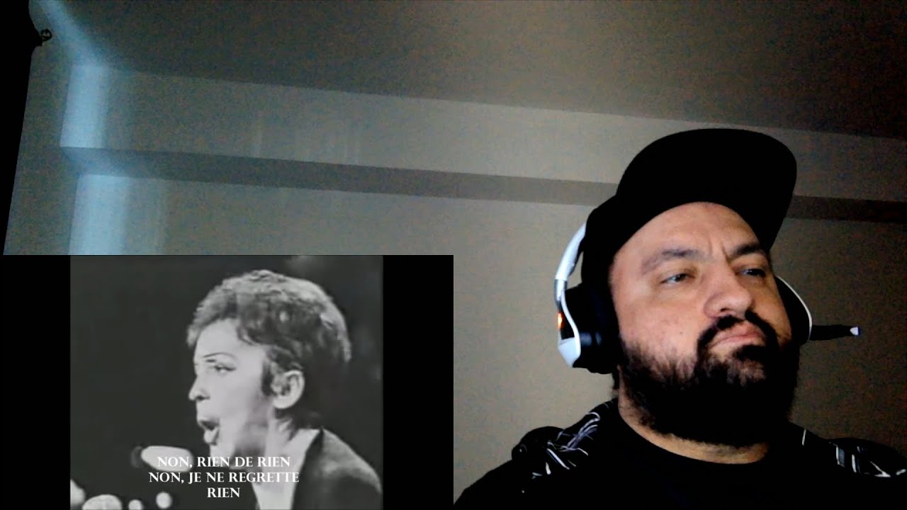 Edith Piaf - Non, je ne regrette rien - Lyrics - Reaction