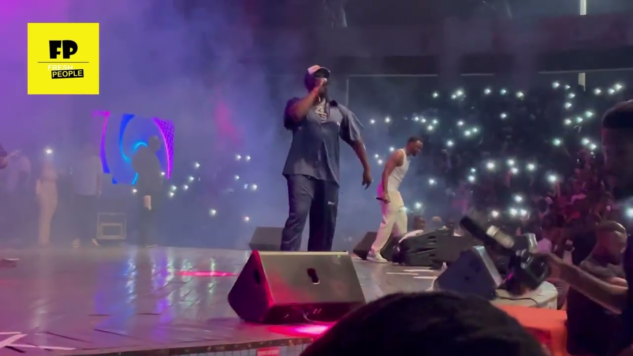 Vegedream au concert de Dadju à Abidjan