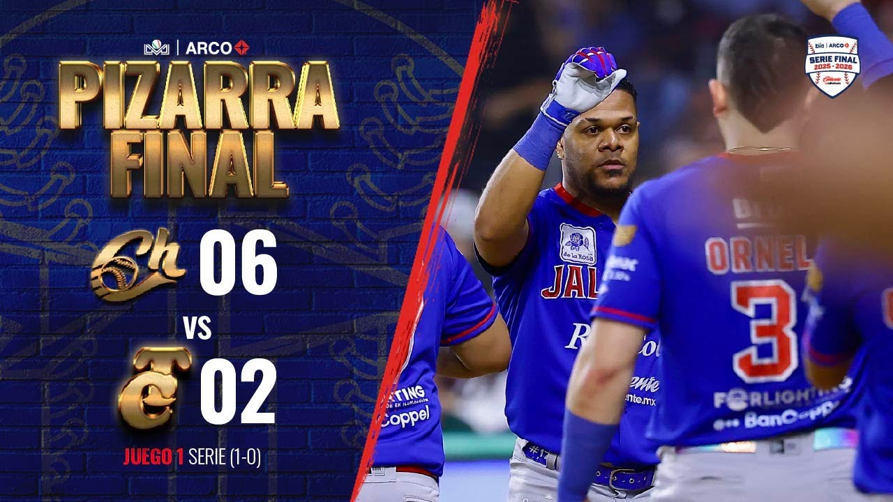 RESUMEN: Charros de Jalisco vs Tomateros de Culiacán | Final Juego 1: Juego 1 | 21 de enero de 2026