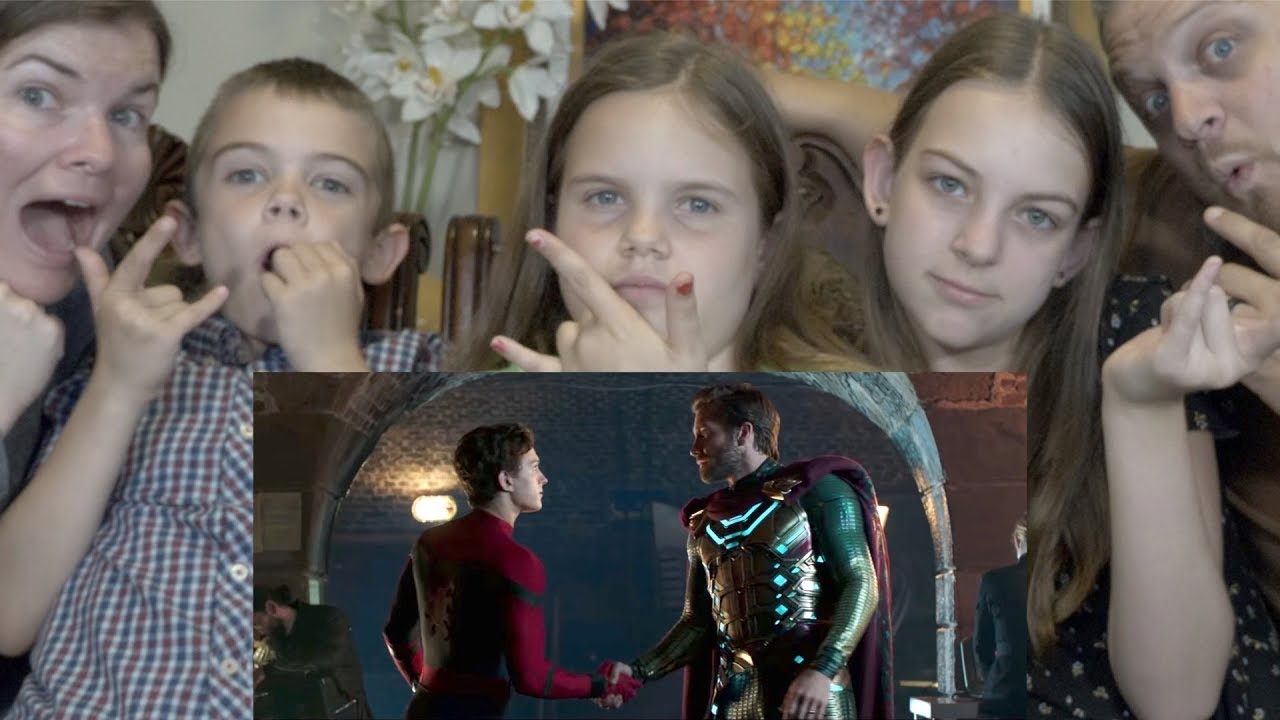 FAR FROM HOME TRAILER REACTION