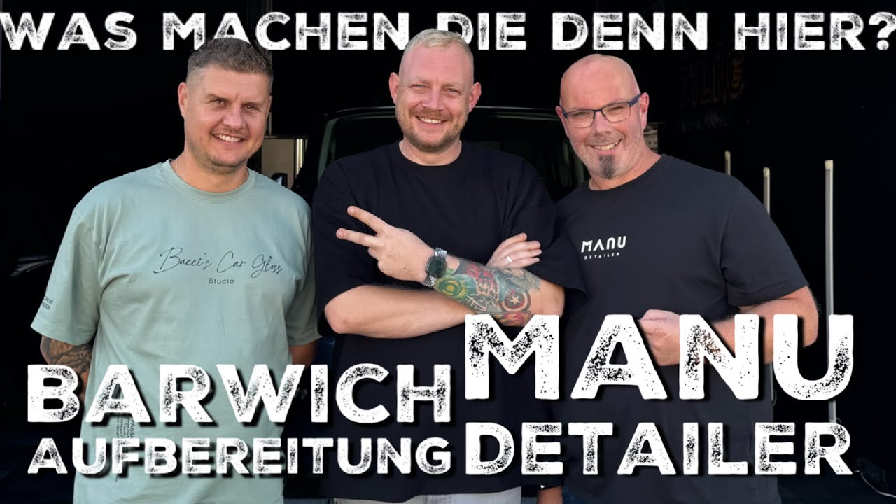 Hoher Besuch in meiner Halle - Neue Zeitrechnung in Sachen Versiegelung? - Vlog - 4K