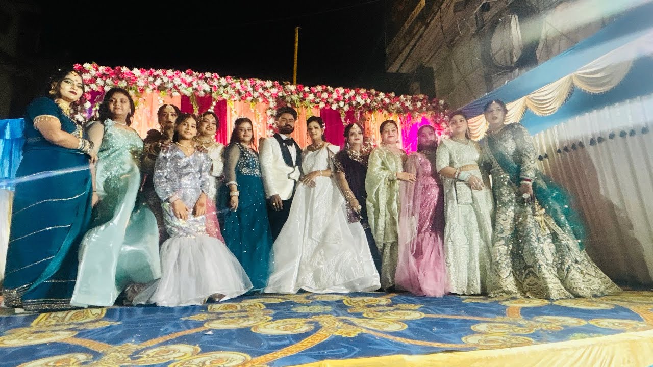 🥰🥰Harshu ki 💍 ring ceremony🥰🥳 | full enjoy | full dance | 