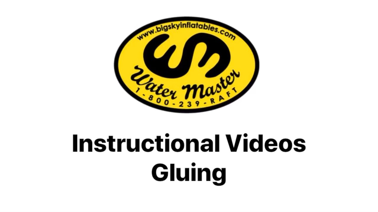 Water Master Gluing Instructions