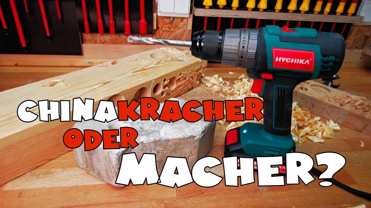 Hychika 18V Akku Schlagbohrschrauber 60Nm -brushless- im Set