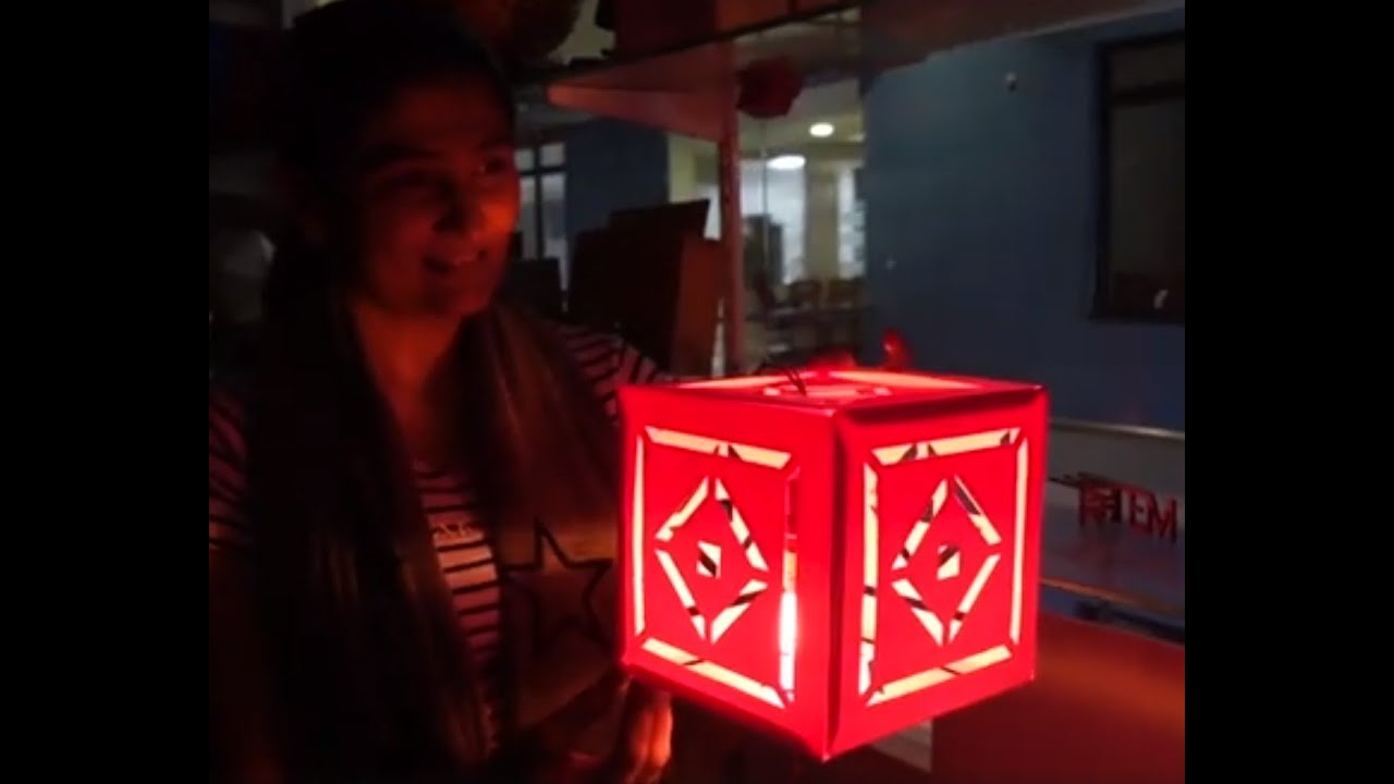 2020 Lamps (20 Days 20 Math Lamps) | Cube | Lamp 3 | Dussehra to Diwali