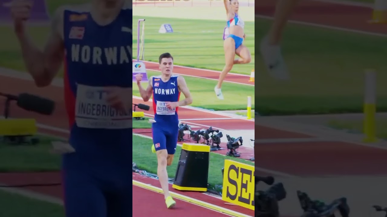 Our King👑 Jakob ingebrigtsen is back🏃🇳🇴💪 #olympics #athletics #onemomile