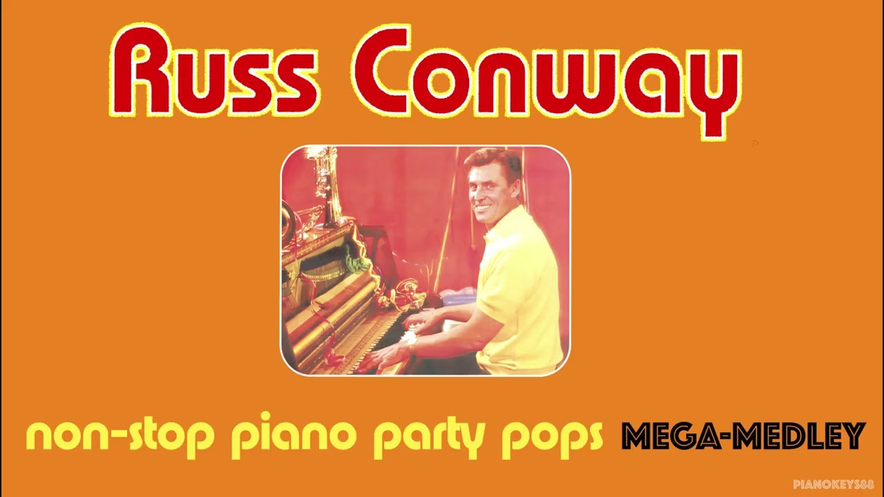 Russ Conway - Non-Stop Piano Party Pops Mega-Medley
