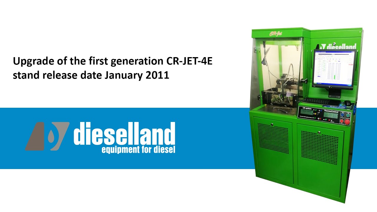 Upgrade of the first generation CR JET 4E stand release date January 2011