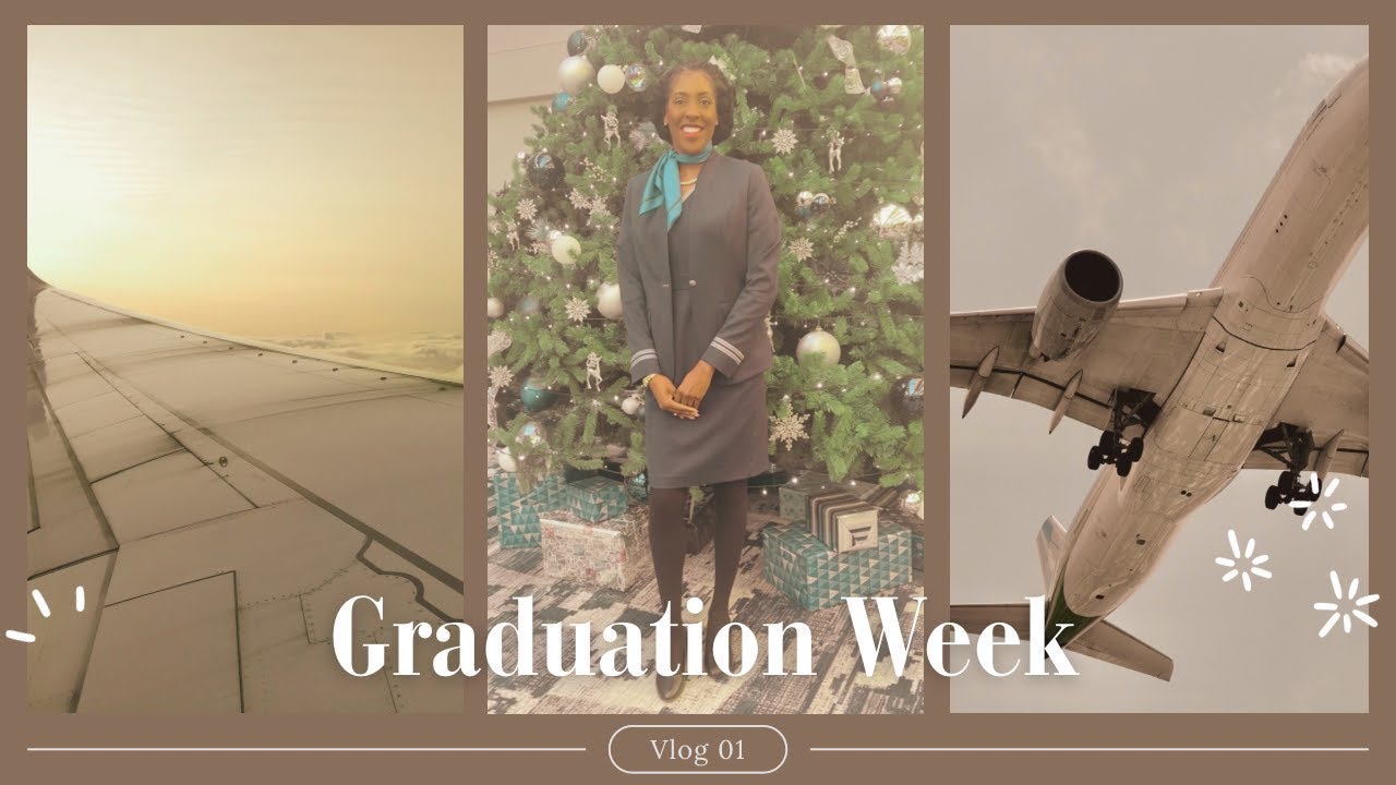 GRADUATION WEEK! | Journey to Flight Attendant Series | Flight Attendant Life