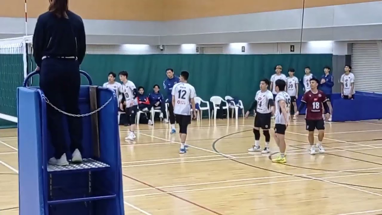香港排球聯賽 2026 男子甲二組比賽選段：南華 VS 仁青 20260222-1