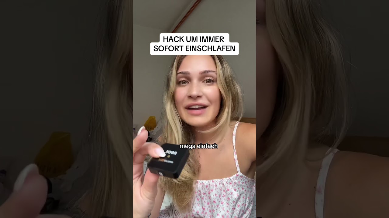 Trick um immer SOFORT einzuschlafen #schlaf #schlafen #einschlafen #einschlafhilfe