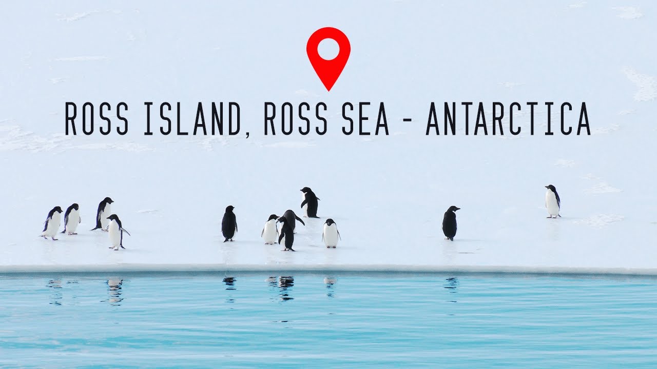 Ross Island, Ross Sea - Antarctica 4K
