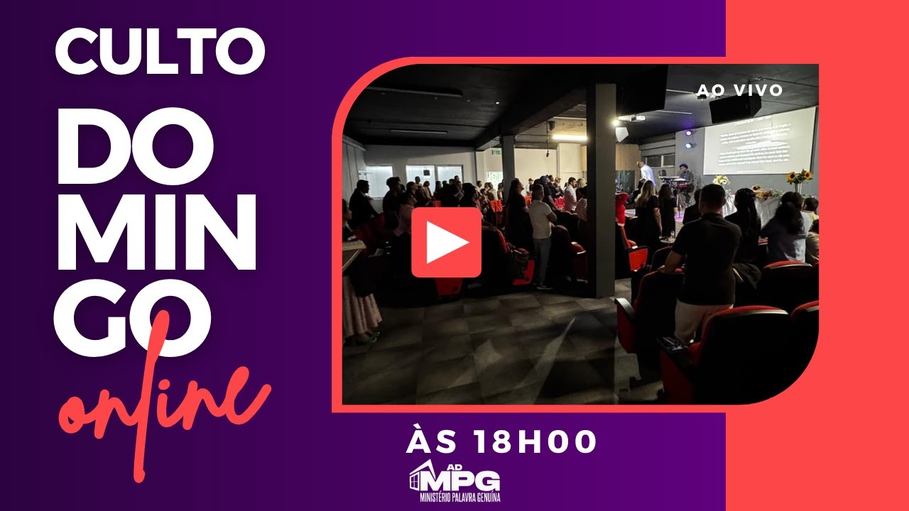 🔴 CULTO MPG LONDRES - PR. JOSE AUGUSTO 18/01/26