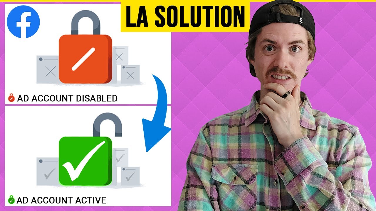 Compte publicitaire Facebook SUSPENDU? La NOUVELLE solution - 2022
